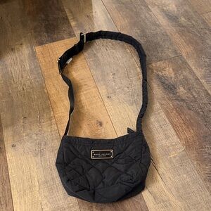 Marc Jacobs Black Quilted Crossbody Bag